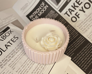 Ribbed Kerzen Sakura